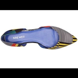 multi color Starship Fabric Ballet Flat